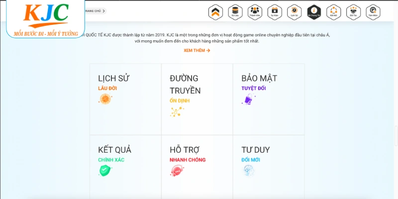 Điểm danh ưu điểm của KJC tạo nên lợi thế