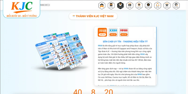 Những cột mốc đánh dấu sự thành công của KJC